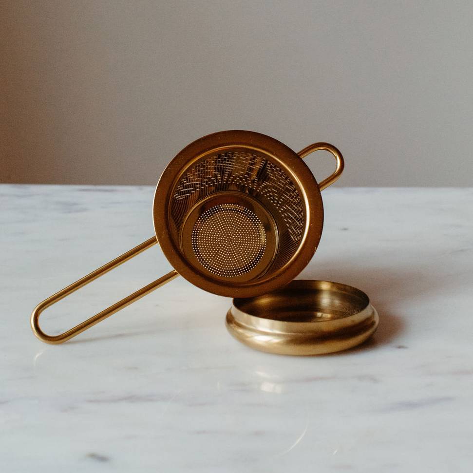 Golden Tea Infuser