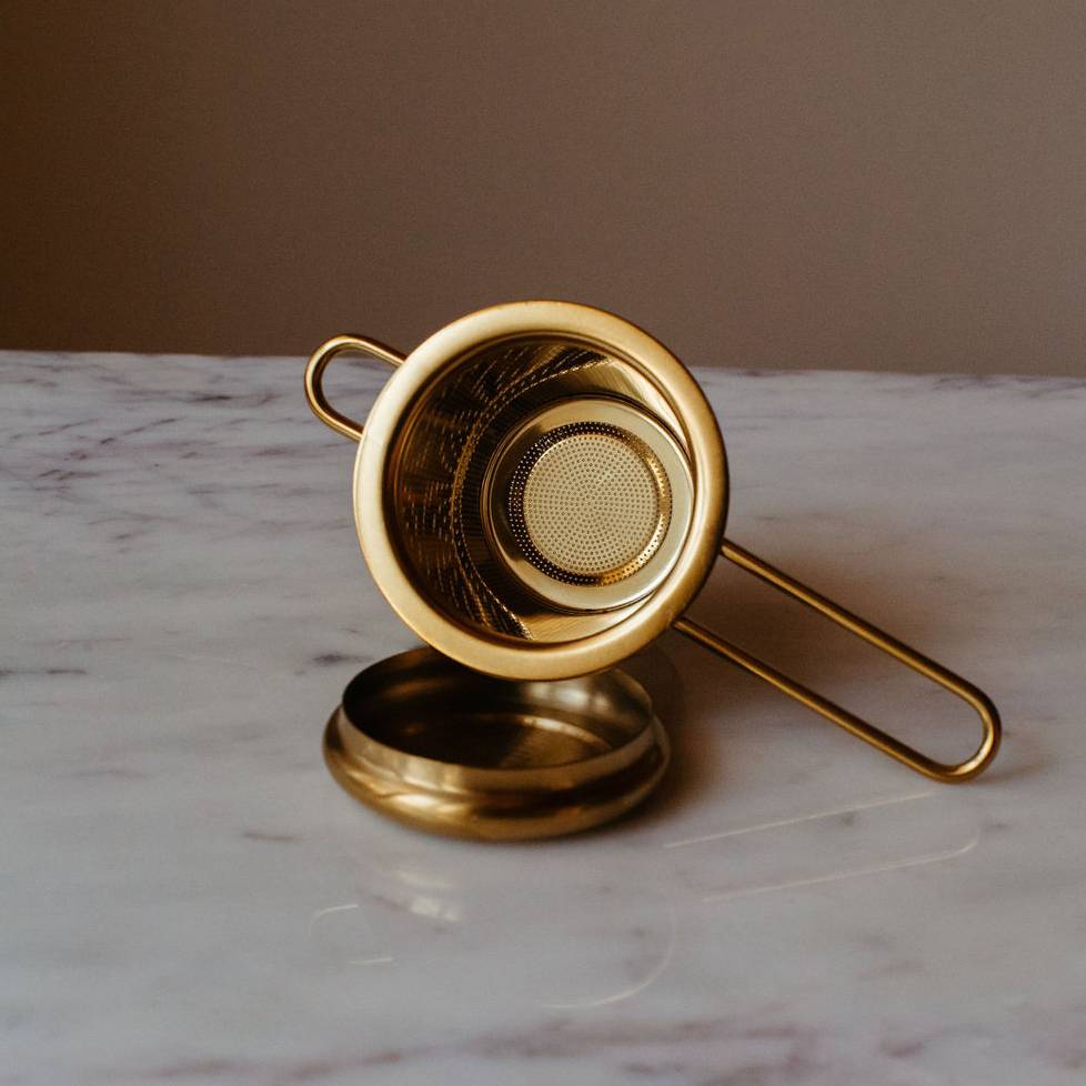 Golden Tea Infuser